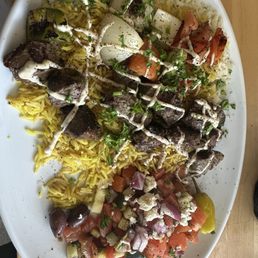 Kebab platter