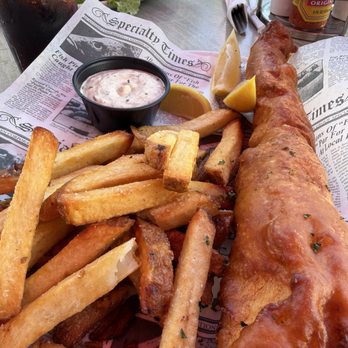 Big Pink - Can't go wrong with their Beer Battered Fish & Chips - Pizza Near Me - Miami Beach, Florida Big Pink - Can't go wrong with their Beer Battered Fish & Chips - Pizza Near Me - Miami Beach, Florida