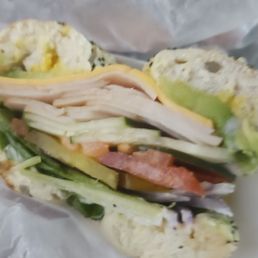 Everything Bagel Turkey Sandwich