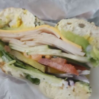 Patterson Cafe - Turkey everything bagel - Coffee & Tea Near Me - Patterson, California