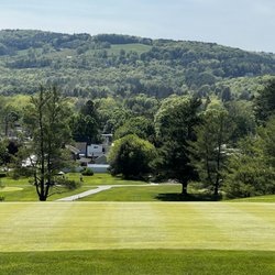 Hoosick Falls Country Club - Looking down the 9th hole