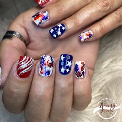 Beauty Nails & Spa - Patriotic