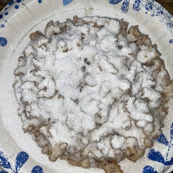 Granny's Famous Funnel Cake Haus - Funnel cake with powder sugar. - Desserts Near Me - Helen, Georgia Granny's Famous Funnel Cake Haus - Funnel cake with powder sugar. - Desserts Near Me - Helen, Georgia