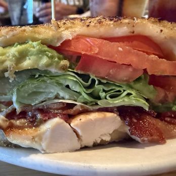 BJ's Restaurant & Brewhouse - chicken club sandwich - New American Near Me - Bakersfield, California