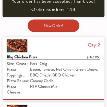 Round Table Pizza - Online receipt of right price wrong pizza amount - Pizza Near Me - Hercules, California Round Table Pizza - Online receipt of right price wrong pizza amount - Pizza Near Me - Hercules, California