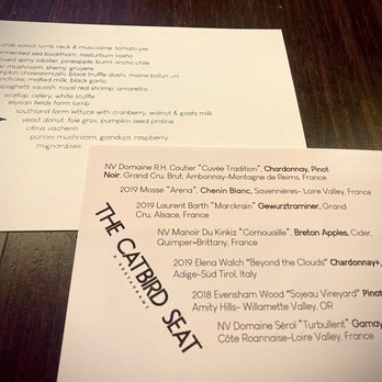 The Catbird Seat - New American Near Me - Nashville, Tennessee The Catbird Seat - New American Near Me - Nashville, Tennessee