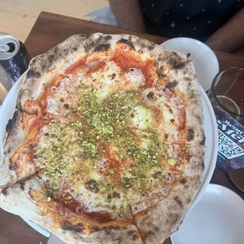 Amazonia - Pistachio pizza - Cocktail Bars Near Me - Lakewood, Ohio