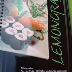 Lemongrass - Speisekarte