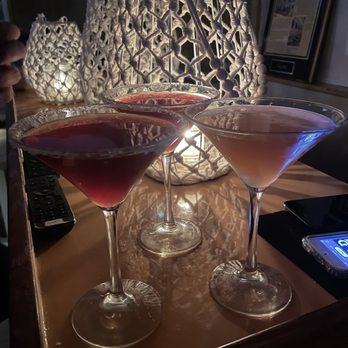 Kyma - Pomegranate martinis and fig martini - Seafood Near Me - Roslyn, New York