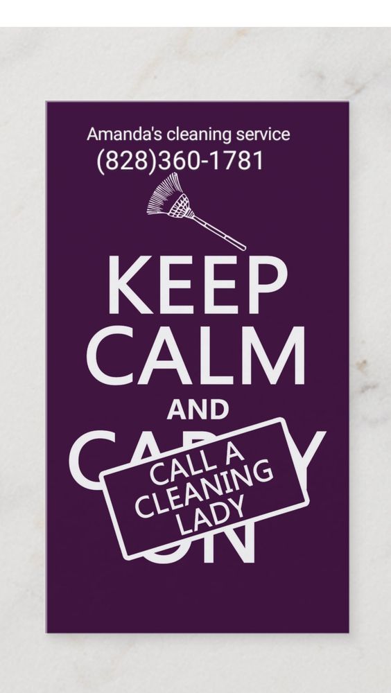 AMANDA’S CLEANING SERVICE Marshall, North Carolina Home Cleaning
