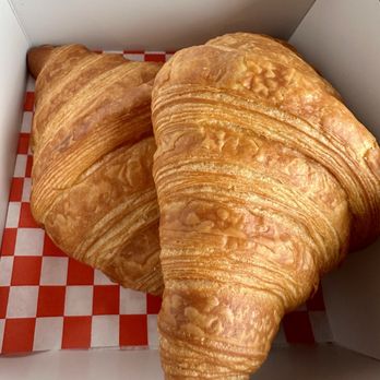 Benji's Bakery & Cafe - Plain croissants, really good flakiness. - Bakeries Near Me - Anchorage, Alaska