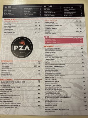 Menu photo 2 PZA Parlour Calgary, AB Menu photo 2 PZA Parlour Calgary, AB