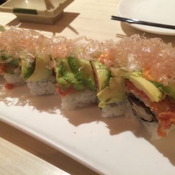 Rakuya - Green monster roll - Sushi Bars Near Me - Washington, DC, District of Columbia