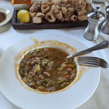 Il Fornaio - Sumptuous MINESTRONE! Sizzling CALAMARI!. A nice start :) - Italian Near Me - Manhattan Beach, California Il Fornaio - Sumptuous MINESTRONE! Sizzling CALAMARI!. A nice start :) - Italian Near Me - Manhattan Beach, California