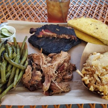 Trax BBQ - Emaculate Presentation: Ribs, pulled pork, funeral potatoes, green beans, dill pickles, & texas toast yumm - Barbeque Near Me - McCordsville, Indiana Trax BBQ - Emaculate Presentation: Ribs, pulled pork, funeral potatoes, green beans, dill pickles, & texas toast yumm - Barbeque Near Me - McCordsville, Indiana