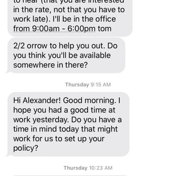 Rapid Insurance - Where he was blowing me up for days without me responding - Auto Insurance Near Me - Phoenix, Arizona Rapid Insurance - Where he was blowing me up for days without me responding - Auto Insurance Near Me - Phoenix, Arizona