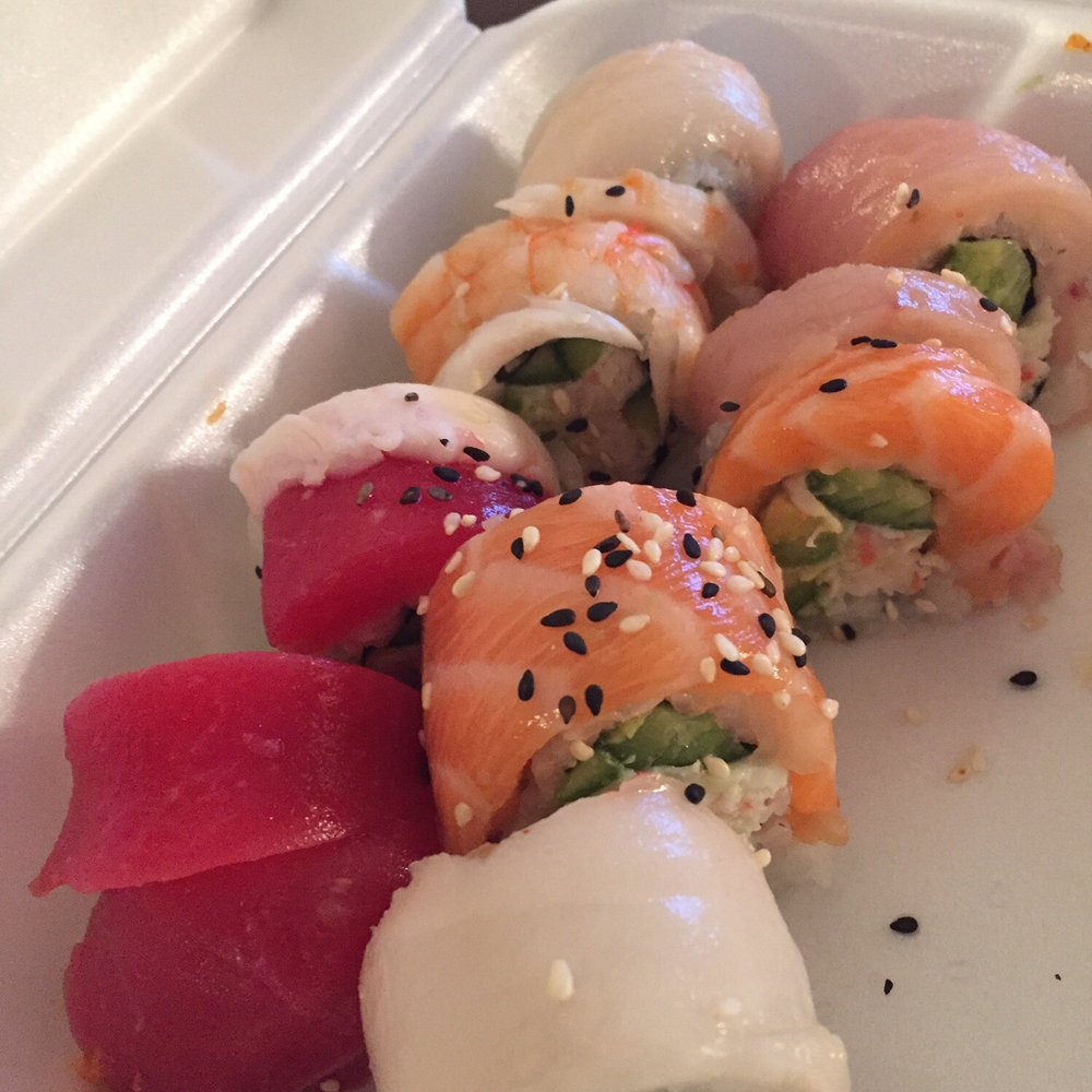 Anaba Sushi - Rainbow roll - Japanese Near Me - Glendora, California