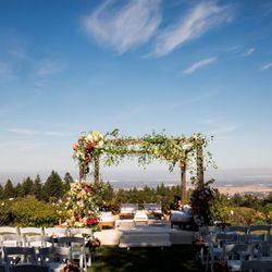 Thomas Fogarty Winery - Bay Area Indian Decorations - Wedding and Reception decor in Woodside