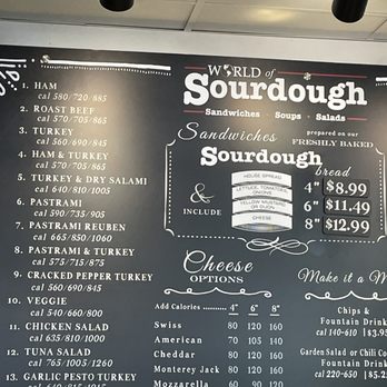Sourdough & Co - Partial sandwich menu. - Sandwiches Near Me - Scottsdale, Arizona Sourdough & Co - Partial sandwich menu. - Sandwiches Near Me - Scottsdale, Arizona