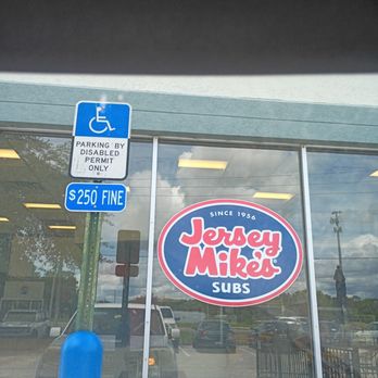 Jersey Mike's Subs - Jersey Mike's convenient handicap parking for disabled customers. - Fast Food Near Me - Crystal River, Florida