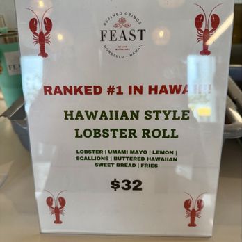 Feast - menu - Burgers Near Me - Honolulu, Hawaii