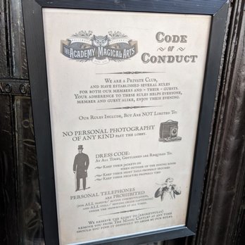 The Magic Castle - Code of Conduct! - Performing Arts Near Me - Hollywood, California The Magic Castle - Code of Conduct! - Performing Arts Near Me - Hollywood, California
