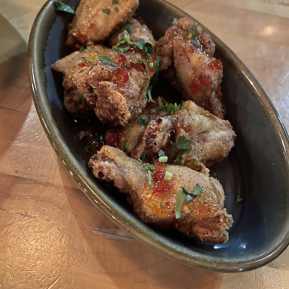 Lodgepole - Chicken wings w/Hot Honey Glaze - American Near Me - Moscow, Idaho Lodgepole - Chicken wings w/Hot Honey Glaze - American Near Me - Moscow, Idaho
