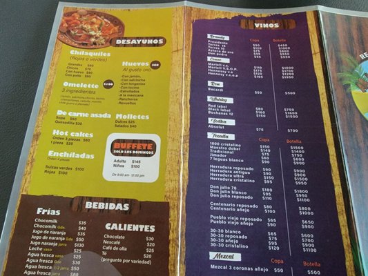 Menu photo 1 Mirador del Llano Zapopan, JAL Menu photo 1 Mirador del Llano Zapopan, JAL
