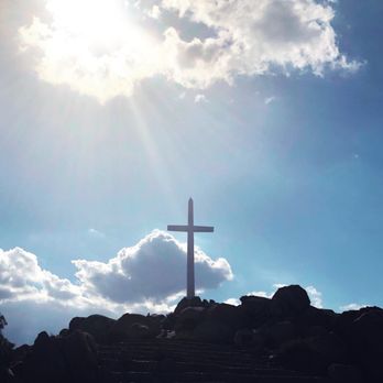Mt. Rubidoux Park - There's a cross and on the other side is the American flag you can climb to as well. - Hiking Near Me - Riverside, California