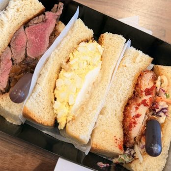 Gyu Plus - Lulu Box Sando (S/E/C) - 3 Sampler Boxes - Japanese Near Me - Las Vegas, Nevada