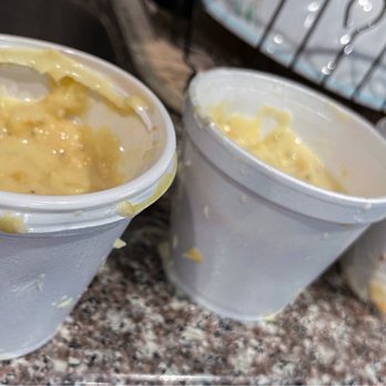 Zeke's Fish & Chips - The clam chowder Lid and containers all had a hole in it. - Fish & Chips Near Me - Fort Worth, Texas