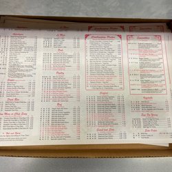 Pearl House - Menu