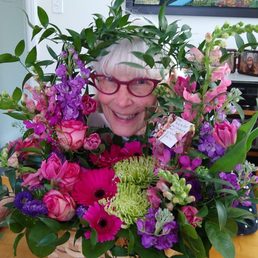 You can see my mom's joy from these flowers!