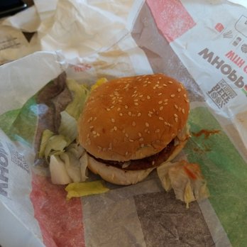 Burger King - Whopper Jr with no onion or mayo - Burgers Near Me - Canandaigua, New York Burger King - Whopper Jr with no onion or mayo - Burgers Near Me - Canandaigua, New York