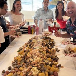 We had a party of 65 people! Nothing was left behind!