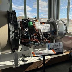 Aviation Museum of N.H. - Jet engine