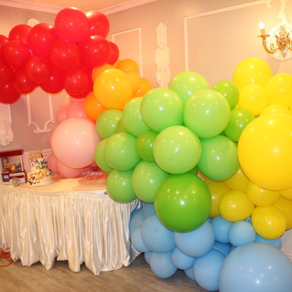 Belle Ame Balloons - Amazing birthday party setup with rainbow theme. This was a huge hit! - Party Supplies Near Me - Glendale, California Belle Ame Balloons - Amazing birthday party setup with rainbow theme. This was a huge hit! - Party Supplies Near Me - Glendale, California
