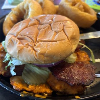 Toot's West - Buffalo chicken sandwich assembled! - Cocktail Bars Near Me - Murfreesboro, Tennessee Toot's West - Buffalo chicken sandwich assembled! - Cocktail Bars Near Me - Murfreesboro, Tennessee