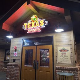 Exterior outside entrance of Texas Roadhouse - Tampa, Florida Exterior outside entrance of Texas Roadhouse - Tampa, Florida