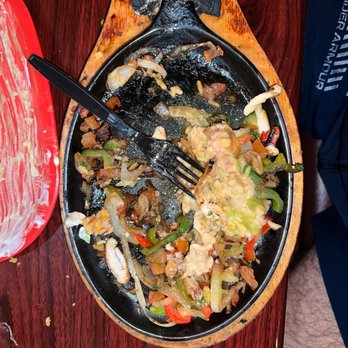 The Original Mr Taco - Fajita chicken the beans, rice avocado pico lettuce and sour cream already gone. - Mexican Near Me - Vista, California The Original Mr Taco - Fajita chicken the beans, rice avocado pico lettuce and sour cream already gone. - Mexican Near Me - Vista, California