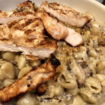 Paulie's - Canestri alla Funghi with grilled chicken - Sandwiches Near Me - Houston, Texas