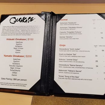 Omakase - Menu options - Sushi Bars Near Me - San Francisco, California Omakase - Menu options - Sushi Bars Near Me - San Francisco, California