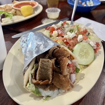 It's Greek to Us - Gyro Platter - Greek Near Me - Marietta, Georgia It's Greek to Us - Gyro Platter - Greek Near Me - Marietta, Georgia