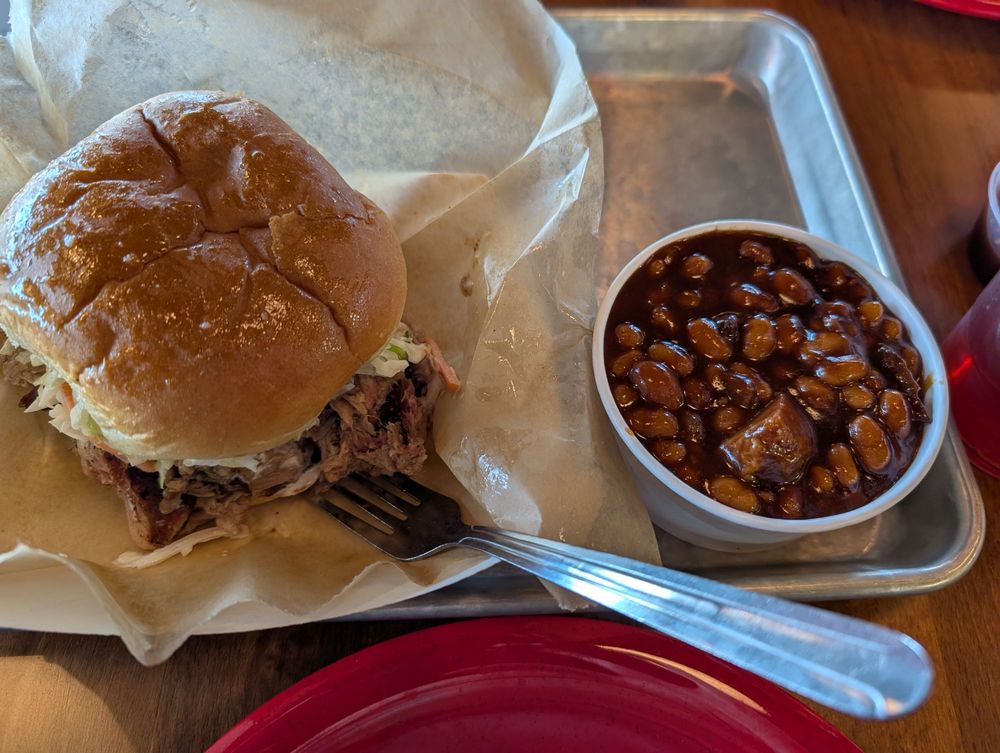 Food from City Barbeque