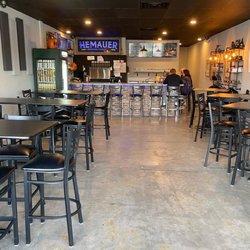Hemauer Brewing - We upgraded our tables and chairs! Both high-top and standard height available.