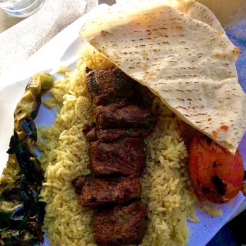 The Diplomat Eatery and Tavern - Steak kabob plate - Mediterranean Near Me - Monrovia, California