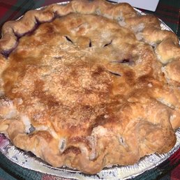 Maine Blueberry Pie via Goldbelly Maine Blueberry Pie via Goldbelly