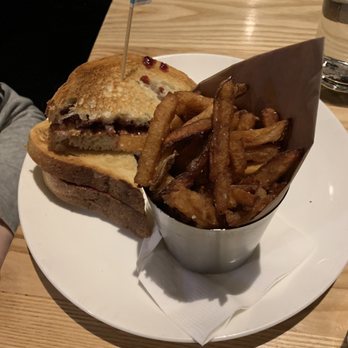 The Marq - Kid's peanut butter and jelly sandwich and fries - New American Near Me - Chicago, Illinois The Marq - Kid's peanut butter and jelly sandwich and fries - New American Near Me - Chicago, Illinois