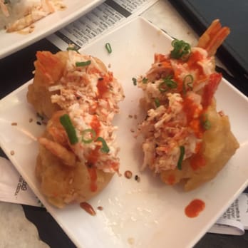 JJ Sushi - Deep fried upside down shrimp - Sushi Bars Near Me - Sparks, Nevada JJ Sushi - Deep fried upside down shrimp - Sushi Bars Near Me - Sparks, Nevada