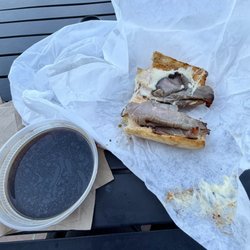 West Coast Sourdough - This little thing was the small French Dip $11 (not worth it)